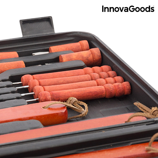 Barbecue Accessory Case (18 Pieces) 